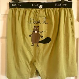 Hatley Loose Fit Boxer Shorts with Beaver & Dam it